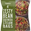 Iceland 4 Zesty Bean Quinoa Steam Bags 500g