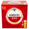 Amstel Lager Beer 12 x 300ml Bottles