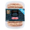 Iceland 12 Luxury 100% British Pork Chipolata Sausages 340g