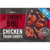 Iceland 4 Smoky BBQ Chicken Thigh Chops 520g