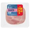 Iceland 6 Slices (approx.) Cooked Ham 100g