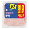Iceland 30 Slices (approx.) Cooked Ham 350g