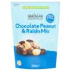 Snacking Essentials Chocolate Peanut & Raisin Mix 350g