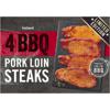 Iceland 4 BBQ Pork Loin Steaks 350g