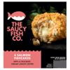 The Saucy Fish Co 4 Salmon Fishcakes with a Cracking Creamy Lemon Centre 440g
