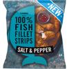 Iceland Made with 100% Fish Fillet Strips Salt and Pepper 450g