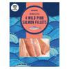 Iceland 4 Wild Pink Salmon Fillets 480g