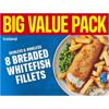 Iceland Skinless & Boneless 8 Breaded Whitefish Fillets 800g