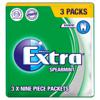 Extra Spearmint Chewing Gum Sugar Free Multipack 3 x 9 Pieces