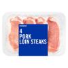 Iceland 4 Pork Loin Steaks 500g