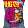 Iceland Made with 100% Fish Fillet Strips Sweet Chilli 800g