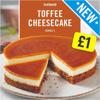Iceland Toffee Cheesecake 400g