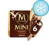 Magnum Mini Classic Almond & White 6 Pack 330Ml