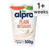 Alpro Plain No Sugars Yogurt Alternative 500G