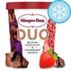 Haagen Dazs Duo Belgian Chocolate & Strawberry Ice Cream 420Ml