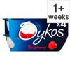 Oykos Greek Style Raspberry Yogurt 4X110g