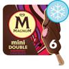 Magnum Mini Double Raspberry Chocolate I/Cream 6X60ml