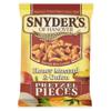Snyders Honey Mustard & Onion Pretzel Pces125g