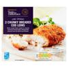Sainsbury's Breaded Chunky Cod Loins, Taste the Difference x2 300g