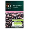 Sainsbury's Black Beans Carton, SO Organic 380g (230g*)