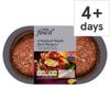 Tesco Finest 4 Smoked Maple Beef Burgers 454G