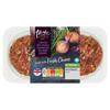 Sainsbury's Beef Burgers With Caramelised Onion, Taste the Difference x2 340g
