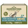 Harringtons Cat Fish Selection In Jelly