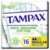 Tampax Organic Cotton Applicator Tampon Regular