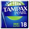 Tampax Pearl Super Tampons with Applicator 18 pack