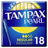 Tampax Pearl Regular Tampons with Applicator 18 pack