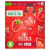 Piccolo Organic Red & Go Fruit & Veg Smoothie Multipack 6+ Months