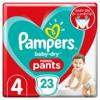 Pampers Baby-Dry Nappy Pants Size 4