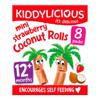 Kiddylicious Strawberry Mini Coconut Rolls