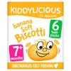 Kiddylicious Banana Soft Biscotti 7+ Months 