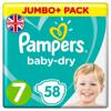 Pampers Baby-Dry Size 7 Jumbo+ Pack