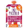 Piccolo Organic Blushing Berries, Pear & Banana 4+ Months