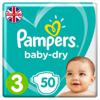 Pampers Baby-Dry Nappy Pants Size 3