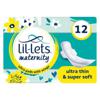 Lil-Lets Maternity Ultra Pads With Wings