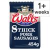 Walls Classic 8 Pork Sausages 454G