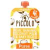 Piccolo Organic Pear, Banana, Coconut & Baby Rice 6+ Months