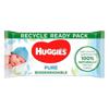  Huggies Pure Biodegradable Baby Wipes 