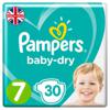 Pampers Baby-Dry Nappies Size 7 15+ kg Essential Pack