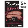 Powters Skinny Pig Pork Sausages 400G
