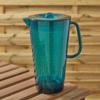 Morrisons Blue Hammered Effect Acrylic Pitcher