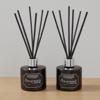 Morrisons Wild Fig & Pomegranate Reed Diffuser In Black Glass 2 X 40Ml