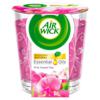 Air Wick Essential Oils Infusion Pink Sweet Pea Candle 