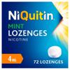 NiQuitin Mint Lozenge 4mg, 72 Lozenges Stop Smoking Aid