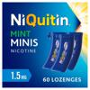 NiQuitin Mini Mint Lozenges 1.5mg 60 Minis Stop Smoking Aid