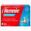 Rennie Peppermint Heartburn & Indigestion Relief Tablets