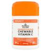 Morrisons Chewable Vitamin C 200Mg Orange Flavour